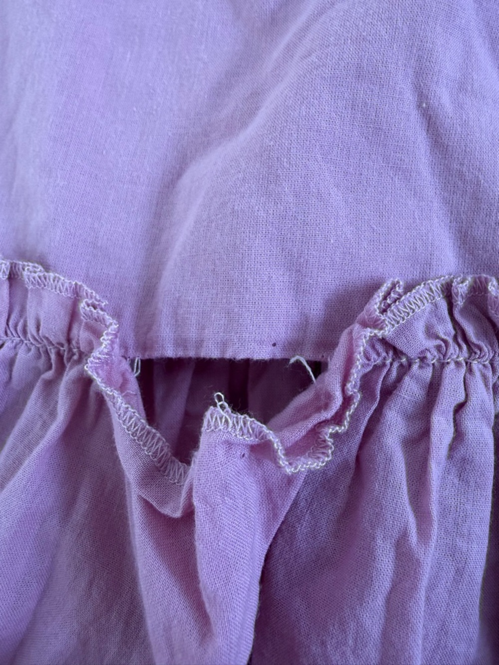 Jamie Kay Dusty Rose Ruffle Top 2T - Picture 4 of 6